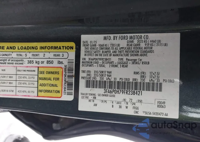 3FA6P0H79FR238421: 44059181