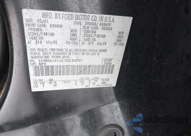 1FMNU41S61EC54717: 44058395