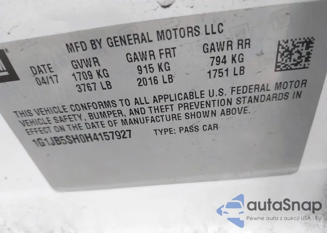 1G1JB5SH0H4157927: 44058543