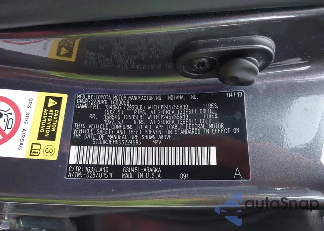 5TDDK3EH6DS224985: 44060153