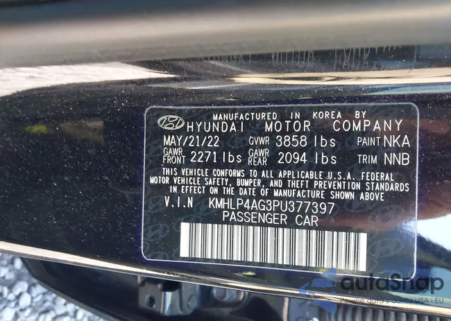 KMHLP4AG3PU377397: 44060169