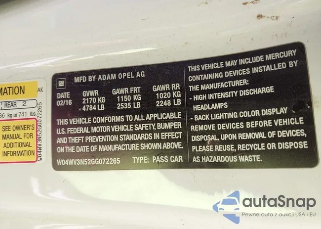 W04WV3N52GG072265: 44059239