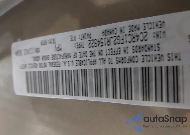 2C4RC1FG2JR154922: 44059343