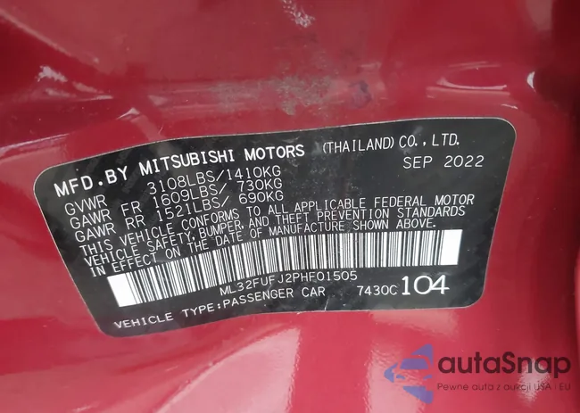 ML32FUFJ2PHF01505: 44060620