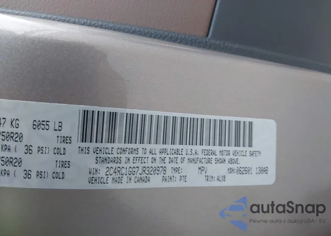 2C4RC1GG7JR320978: 44060621