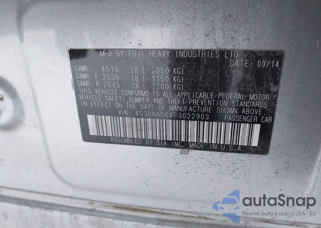 4S3BNAD6XF3022903: 44060710