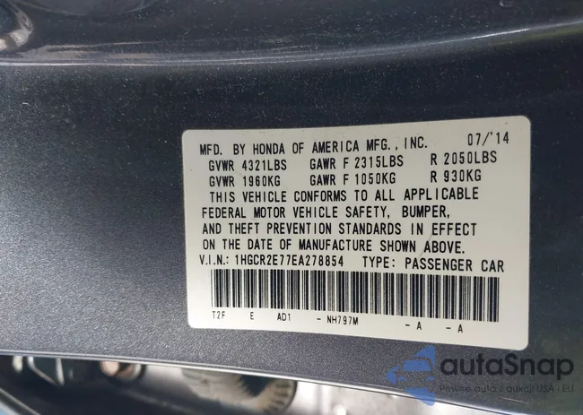 1HGCR2E77EA278854: 44060830