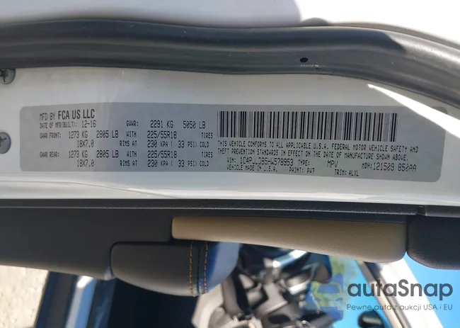 1C4PJLDB5HW578953: 44060965