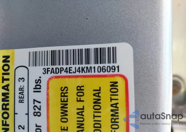 3FADP4EJ4KM106091: 44061002