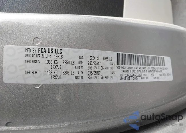 2C4RC1BG4HR598187: 44061143