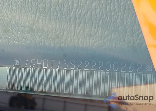 1GHDT13S222200262: 44060340