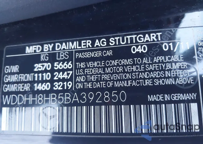 WDDHH8HB5BA392850: 44061664