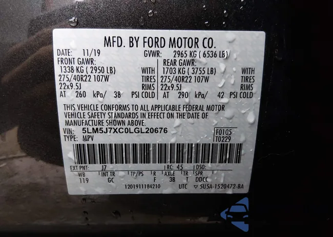 5LM5J7XC0LGL20676: 44061853