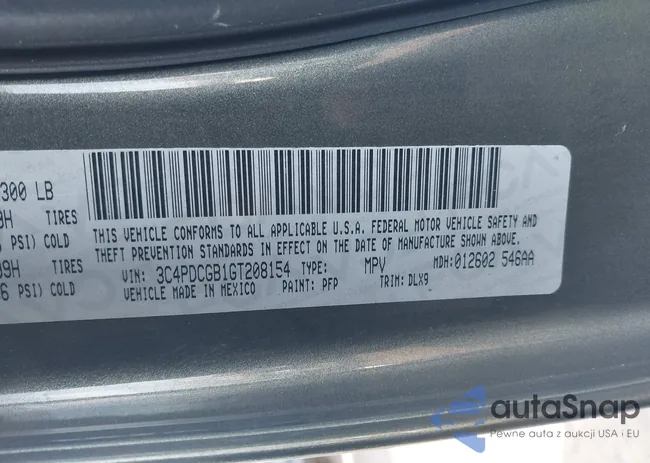 3C4PDCGB1GT208154: 44061995