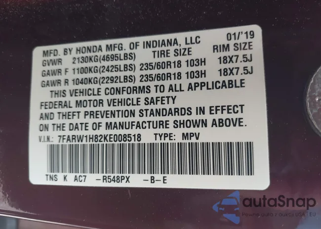 7FARW1H82KE008518: 44062131