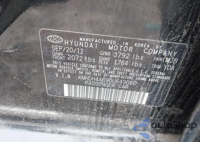 KMHDH4AE9DU649060: 44061253