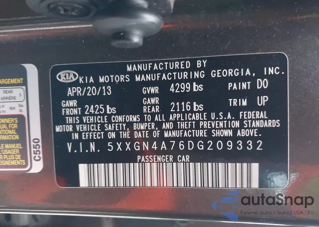 5XXGN4A76DG209332: 44061404