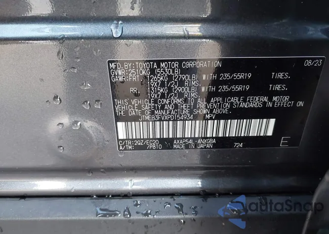 JTMEB3FVXPD154934: 44061497