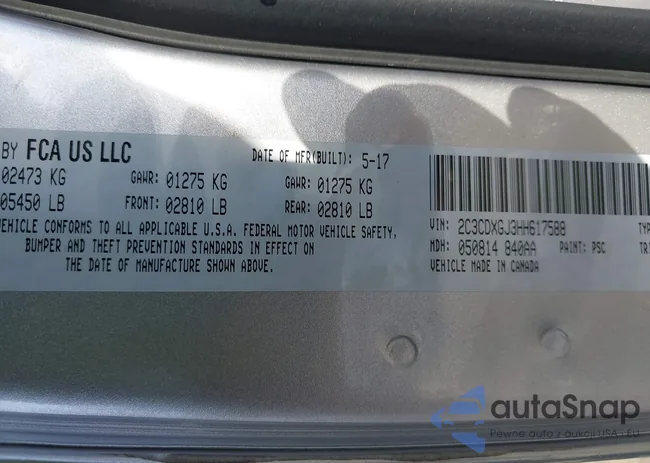 2C3CDXGJ3HH617588: 44061509