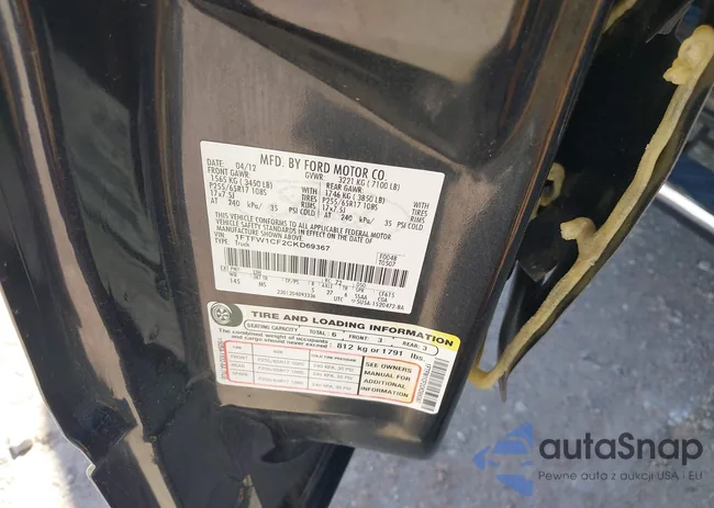 1FTFW1CF2CKD69367: 44062782