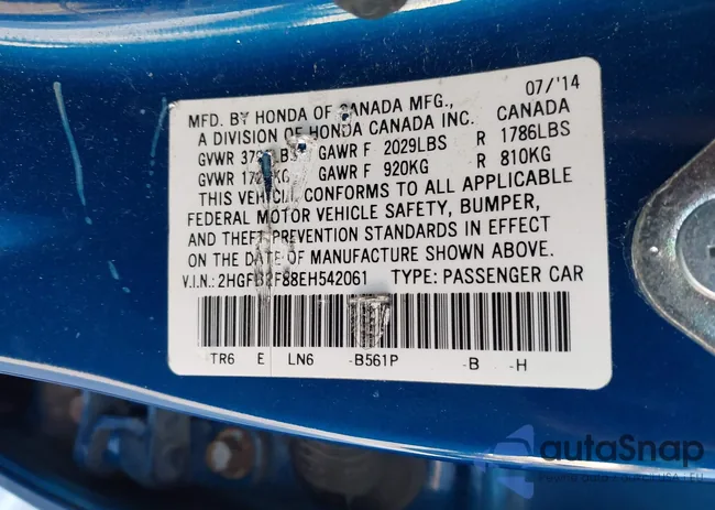 2HGFB2F88EH542061: 44063827