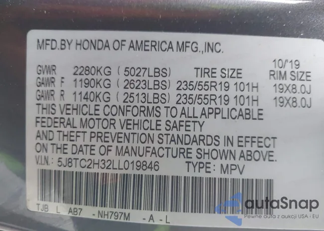 5J8TC2H32LL019846: 44063993