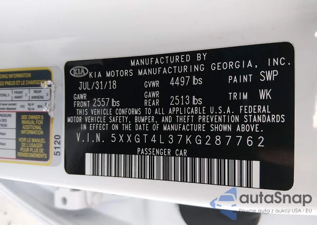 5XXGT4L37KG287762: 44064053