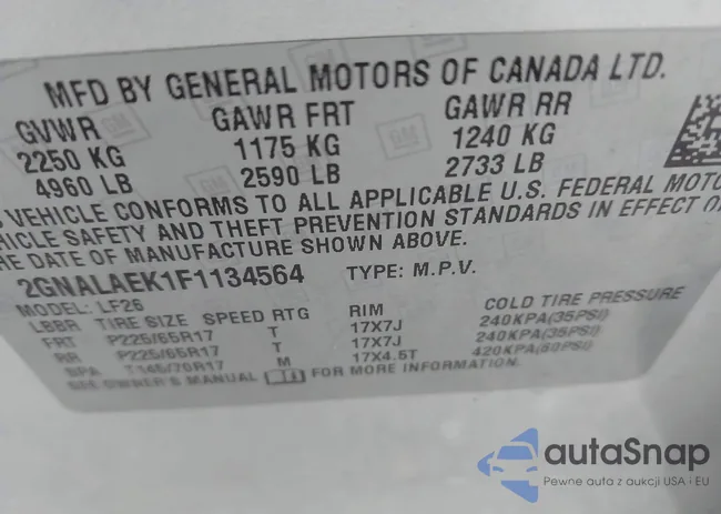 2GNALAEK1F1134564: 44064185