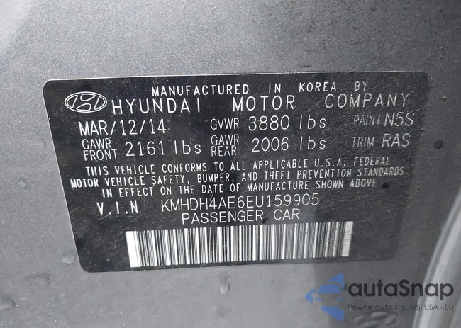 KMHDH4AE6EU159905: 44063280