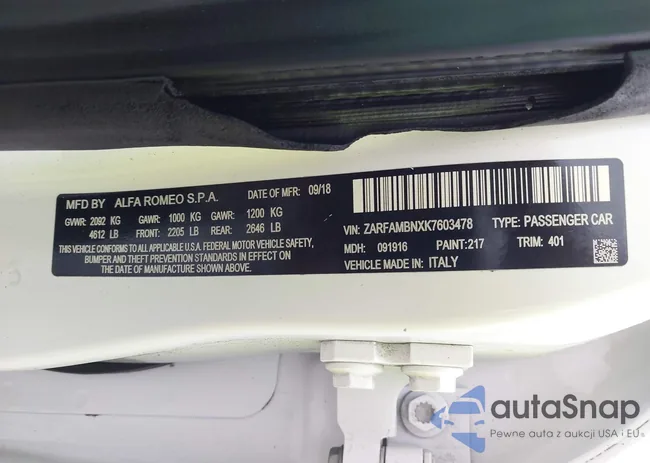 ZARFAMBNXK7603478: 44063282