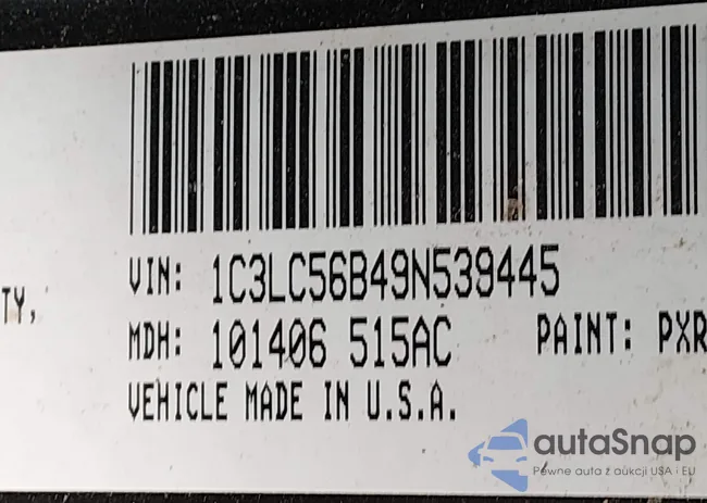 1C3LC56B49N539445: 44064740
