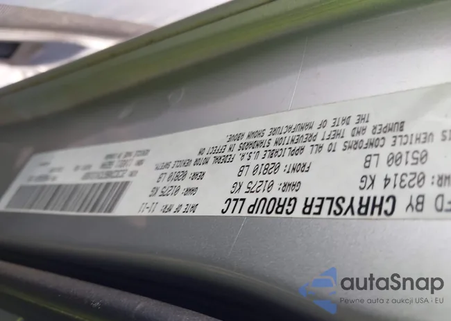 2C3CDXBG7CH131869: 44064863