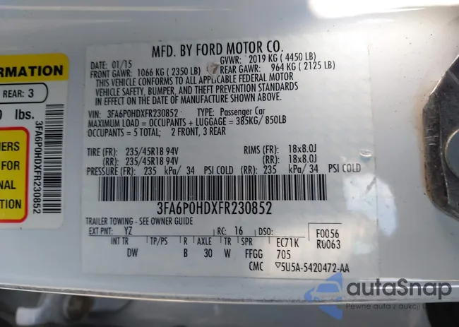 3FA6P0HDXFR230852: 44064881