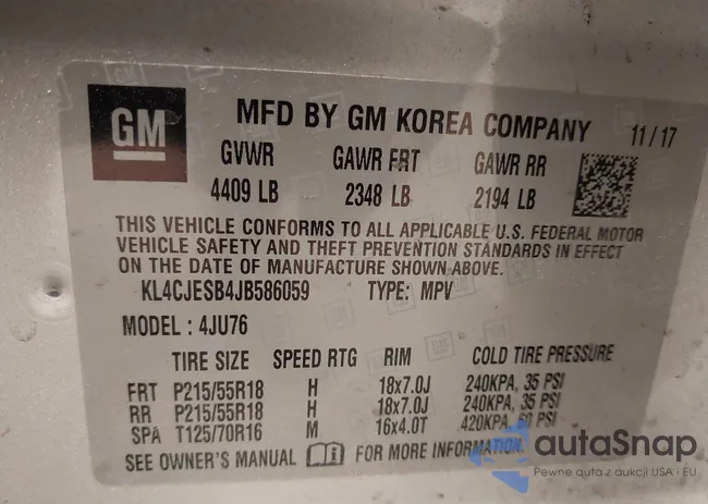 KL4CJESB4JB586059: 44065095