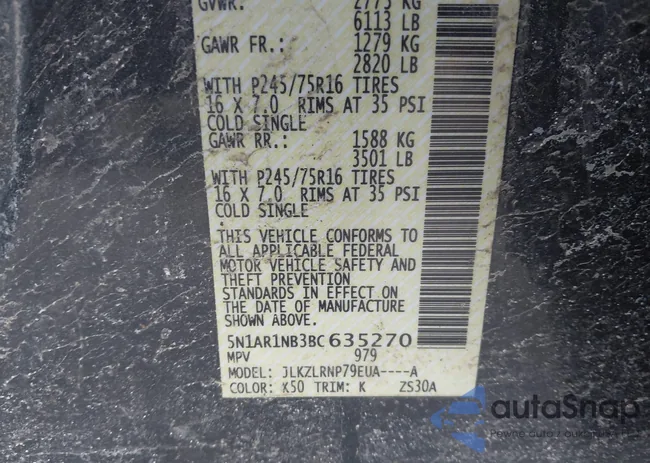 5N1AR1NB3BC635270: 44065163