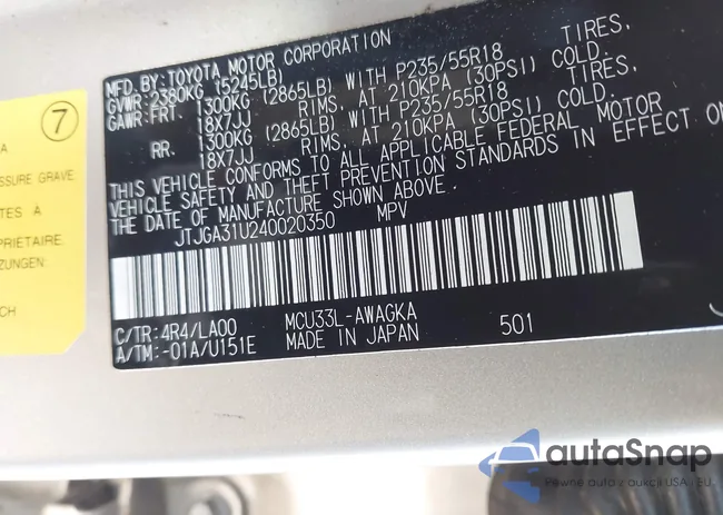 JTJGA31U240020350: 44064396