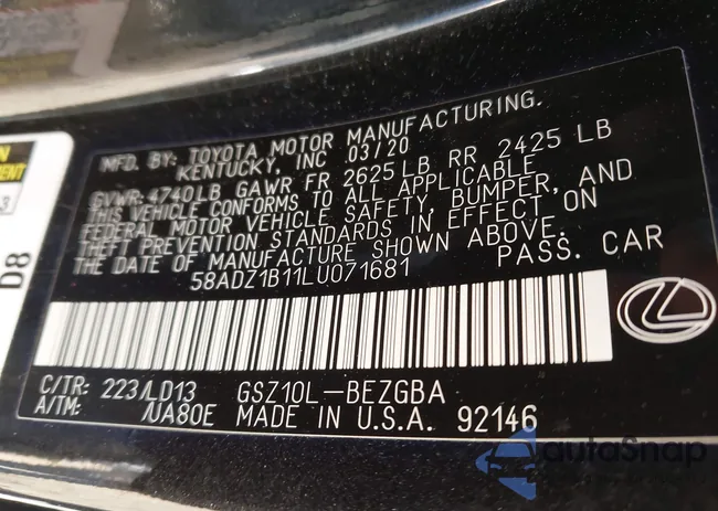 58ADZ1B11LU071681: 44064528