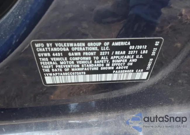 1VWAP7A39CC072073: 44064572