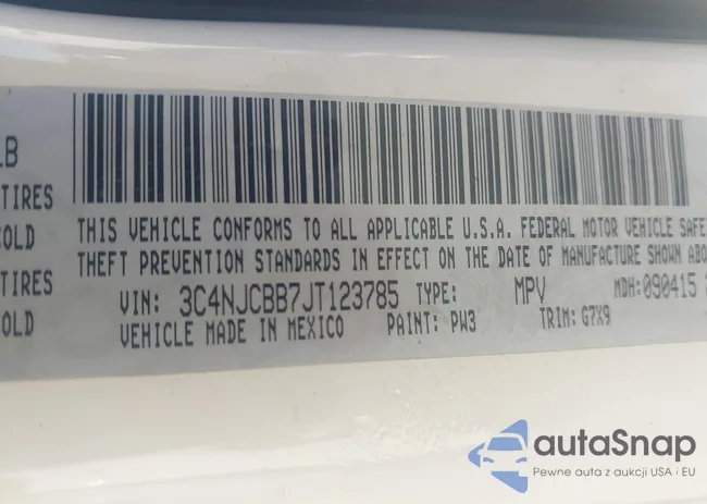3C4NJCBB7JT123785: 44064608