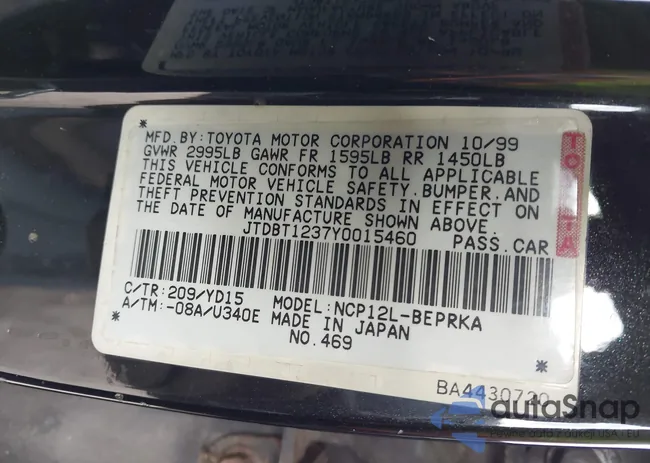 JTDBT1237Y0015460: 44065974