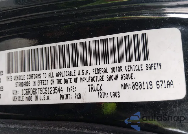 1C6RD6KT9CS123544: 44066014