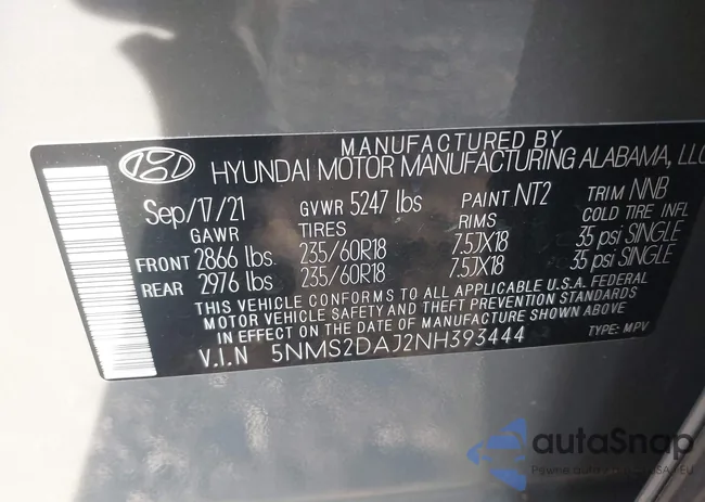 5NMS2DAJ2NH393444: 44066185