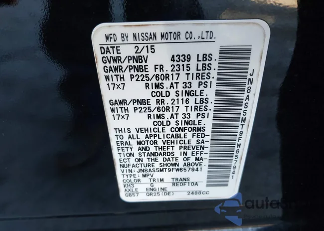 JN8AS5MT9FW657941: 44065233