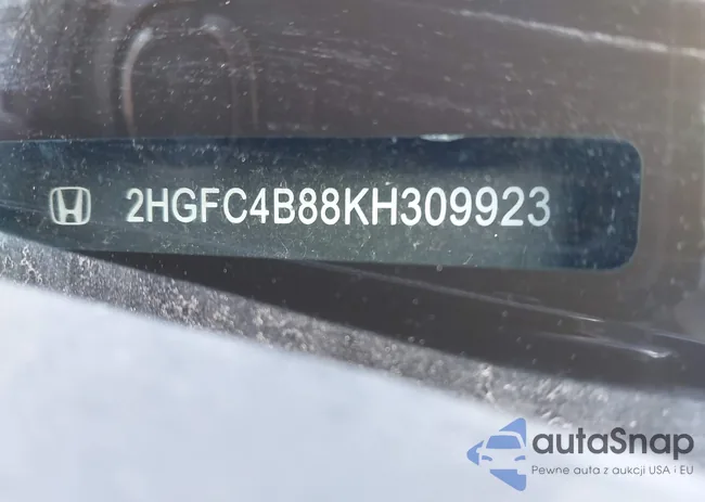 2HGFC4B88KH309923: 44065291