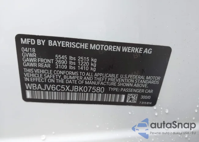 WBAJV6C5XJBK07580: 44065327