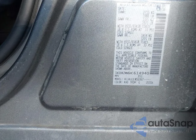 5N1DR2MN6HC614940: 44065463