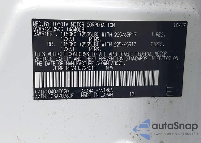 JTMRFREV4JJ724011: 44066644