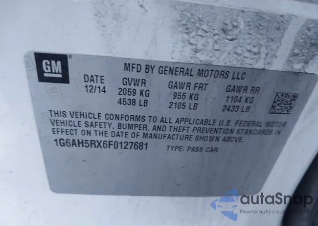 1G6AH5RX6F0127681: 44066814