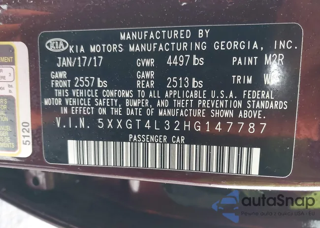 5XXGT4L32HG147787: 44066825