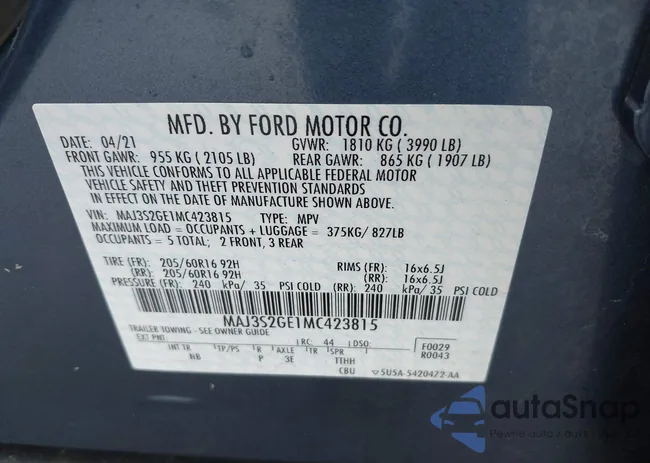 MAJ3S2GE1MC423815: 44066874